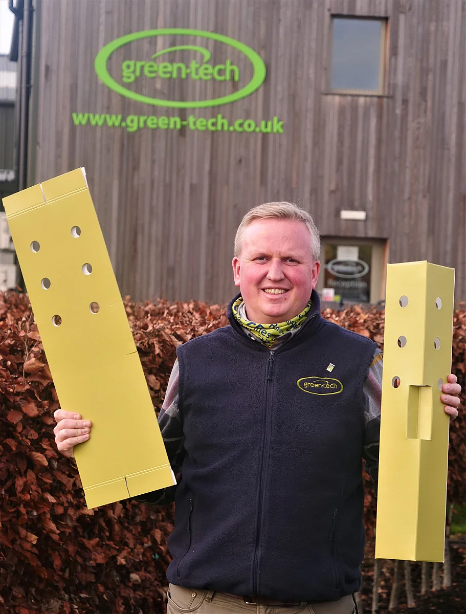 Green-tech launch an environmentally-friendly alternative to traditional plastic tree shelters